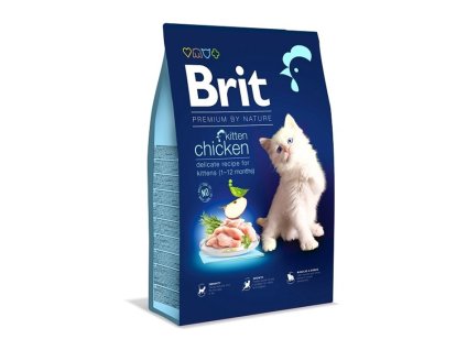 BRIT Premium by Nature Cat Kitten Chicken 8kg