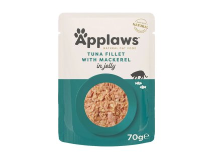 Kapsička APPLAWS Cat Jelly tuňák s makrelou 70g