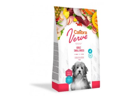 CALIBRA Verve Grain Free Adult Small Chicken & Duck 1,2kg