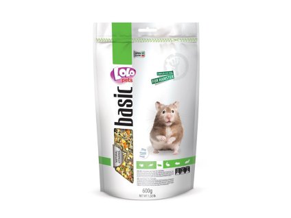 LOLO PETS Basic pro křečky 600g