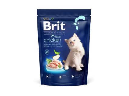 BRIT Premium by Nature Cat Kitten Chicken 1,5kg