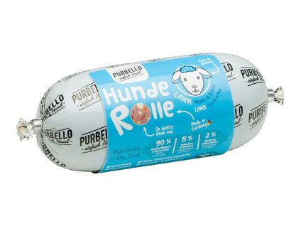 Salám PURBELLO s jehněčím, mrkví a hráškem 200g (DOPRODEJ)