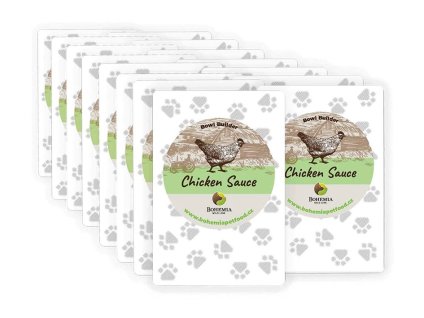 BOHEMIA Wild Chicken Sauce Box 100ml (15 ks)