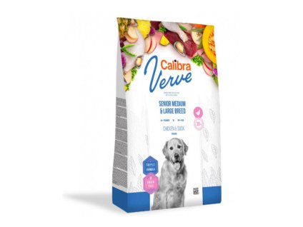 CALIBRA Verve Grain Free Senior Medium & Large Chicken & Duck 2kg