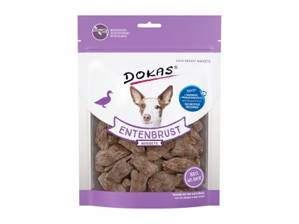 DOKAS Kachní prsa nugety 110g