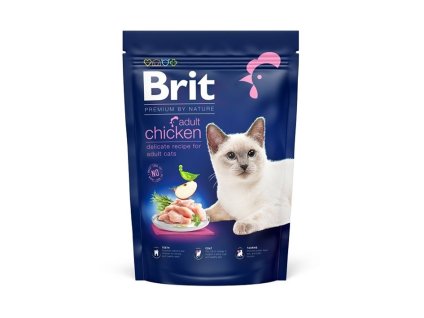 BRIT Premium by Nature Cat Adult Chicken 300g