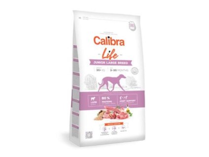 CALIBRA Dog Life Junior Large Breed Lamb 2,5kg
