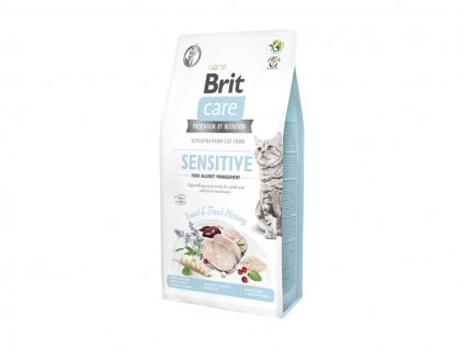BRIT CARE Cat Grain-Free Insect Food Allergy Management 7kg
