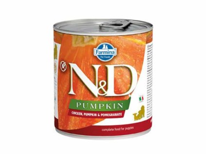 Konzerva N&D Dog Pumpkin Puppy Chicken & Pomegranate 285g