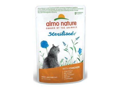 Kapsička ALMO NATURE Daily Menu Functional Sterilised kuřecí 70g (DOPRODEJ)