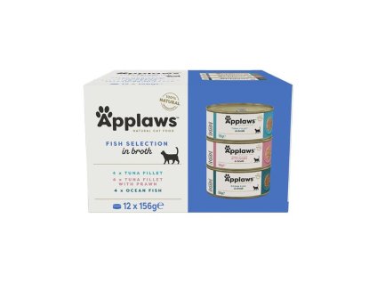 Konzerva APPLAWS Cat Fish Selection 12x156g (multipack)