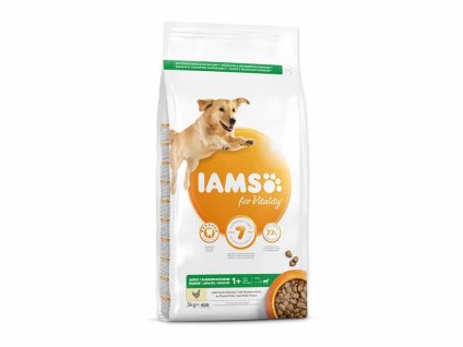 IAMS for Vitality Dog Adult Large Chicken 3kg
