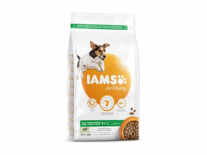 IAMS for Vitality Dog Adult Small & Medium Lamb 3kg