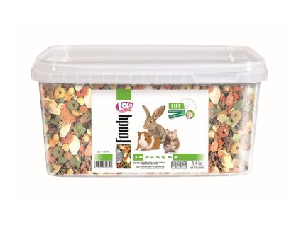 LOLO PETS Basic Exotic Mix pro hlodavce 1,4kg