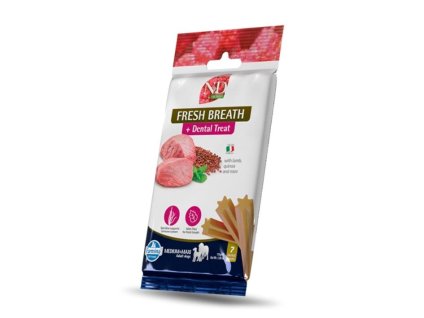 N&D Quinoa Dog Dental Snack Medium/Maxi Fresh Breath 100g