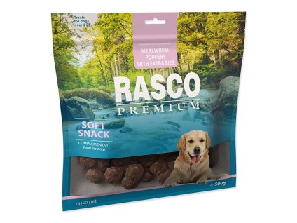 RASCO Premium Mealworm Poppers with Extra Rice 500g