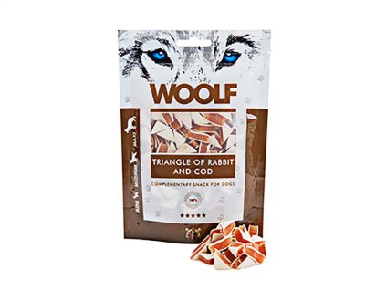 WOOLF Triangle of Rabbit and Cod 100g