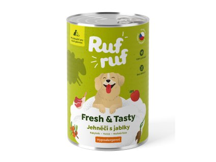 Konzerva RUFRUF Fresh & Tasty jehněčí s jablky 400g