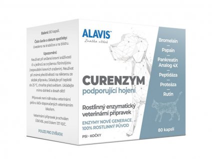 ALAVIS Curenzym podporující hojení (80tbl)