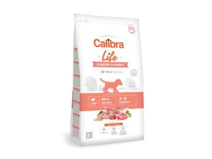 CALIBRA Dog Life Starter & Puppy Lamb 750g