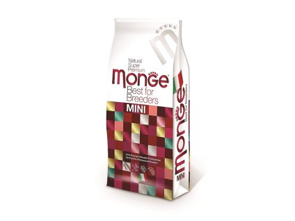 MONGE Dog Natural Superpremium Mini Adult losos a rýže 15kg
