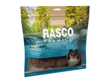 RASCO Premium Mealworm Bits with Extra Carrot 500g