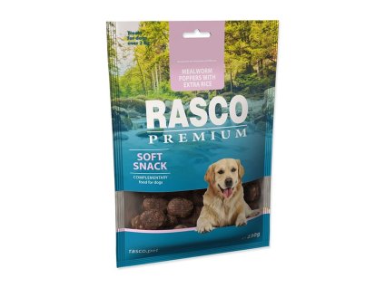RASCO Premium Mealworm Poppers with Extra Rice 230g