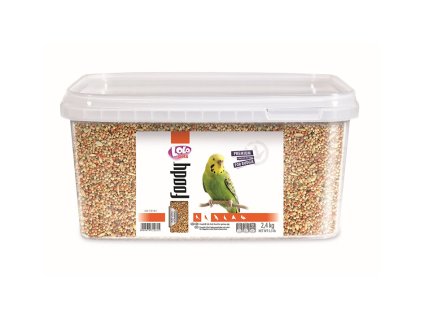 LOLO PETS Basic pro andulky 2,4kg (vědro)