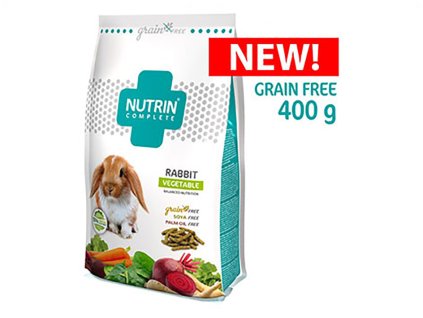 NUTRIN Complete Rabbit Grain Free Vegetable 400g