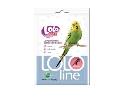 LOLO Line perličky na mluvení pro andulky 20g