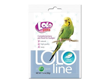 LOLO PETS Line perličky na přepeření pro andulky 20g