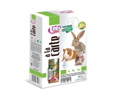 LOLO PETS Diners Fingers mix pro hlodavce 60g