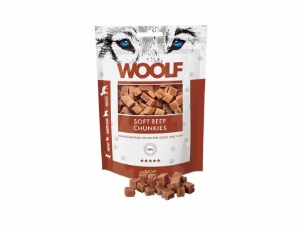 WOOLF Soft Beef Chunkies 100g