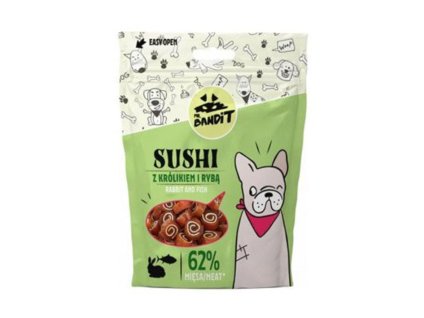 VETEXPERT Mr.Bandit pochoutka Sushi králík a ryba 80g