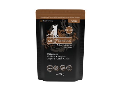 Kapsička CATZ FINEFOOD Purrrr No.109 s vepřovým 85g