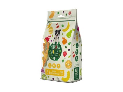 DUVO+ Garden Bites Fruity kroucená tyčka (S) (30ks) 260g