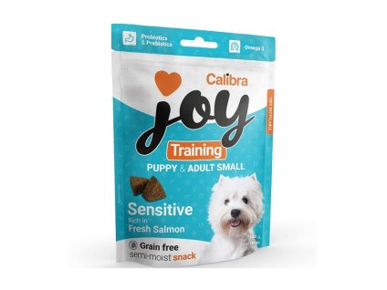 CALIBRA Dog Joy Training Snacks Puppy & Adult Small Fresh Salmon 150g