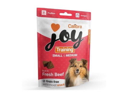 CALIBRA Dog Joy Training Snacks Small & Medium Fresh Beef 150g