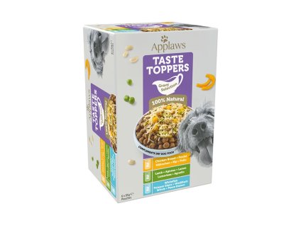 Kapsička APPLAWS Dog Taste Toppers Gravy 6x85g (multipack)