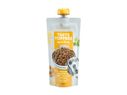 Kapsička APPLAWS Dog Taste Toppers Smoothie kuřecí vývar 200ml