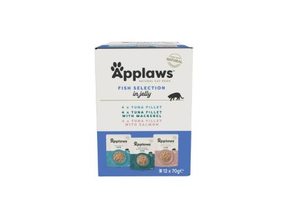 Kapsička APPLAWS Cat Fish Selection in Jelly 12x70g (multipack)