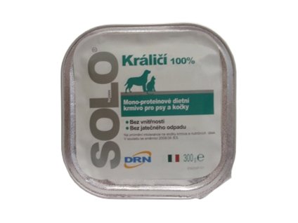 Paštika SOLO 100% králík 300g