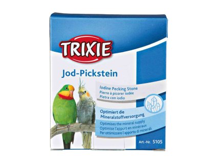 TRIXIE Jod Pickstein - minerální blok pro velké papoušky 90g