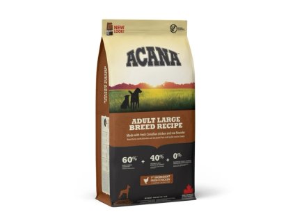 ACANA Dog Heritage Adult Large Breed 2x17kg