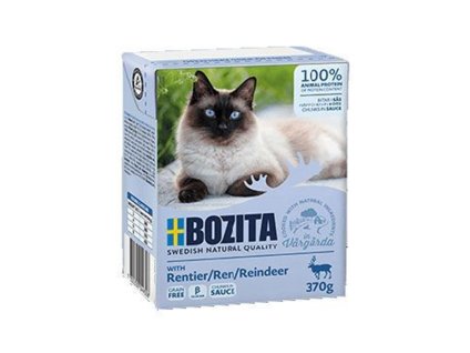 Konzerva BOZITA Cat sob v omáčce 370g (Tetra Pak)
