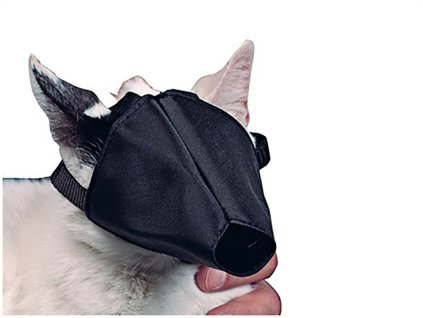 Fixační náhubek pro kočky BUSTER s přikrytím očí