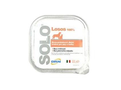 Paštika SOLO 100% losos 300g (DOPRODEJ)