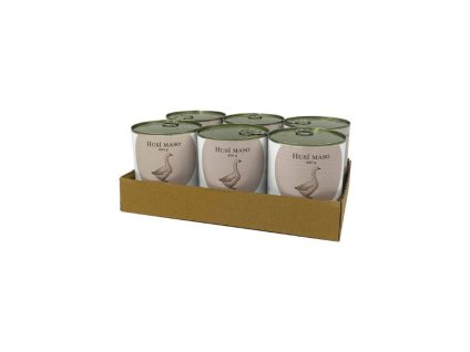 Konzerva BOHEMIA husí maso ve vlastní šťávě 6x800g (multipack)