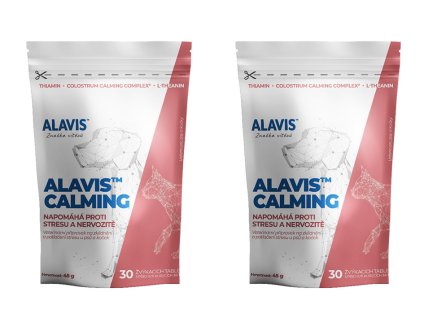 ALAVIS Calming pro psy a kočky 45g (30tbl) (DVOJBALENÍ) (2ks)