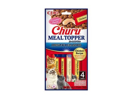 INABA Churu Cat Meal Topper kuře 4x14g